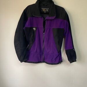 Mountain Hardwear Black and Purple Jacket Size 14